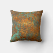 老化腐食金ゴールドクラシックスタイル枕 クッション (裏面)