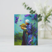 老夫婦 ポストカード (スタンド正面)