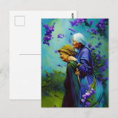 老夫婦 ポストカード (正面/裏面)