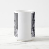 老女のコーヒー・マグ コーヒーマグカップ (中央)