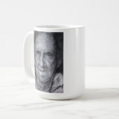 老女のコーヒー・マグ コーヒーマグカップ (正面左)