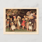 老女の子供部屋韻があった ポストカード (正面)