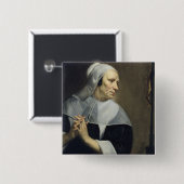 老女の祈ること 缶バッジ (正面&裏面)