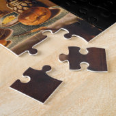 老女のPraying_Dutchのマスター ジグソーパズル (側面)