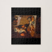 老女のPraying_Dutchのマスター ジグソーパズル (縦)