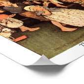 老女子供部屋韻プリント ポスター (角)