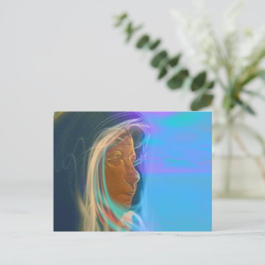 老女 ポストカード (スタンド正面)