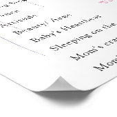 老妻物語ジェンダー暴露ボード ポスター (角)