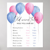 老妻物語ジェンダー暴露ボード ポスター (正面)