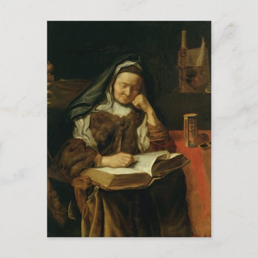 老婆が眠る ポストカード (正面)