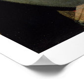 老婆のポートレート(油パネル) ポスター (角)