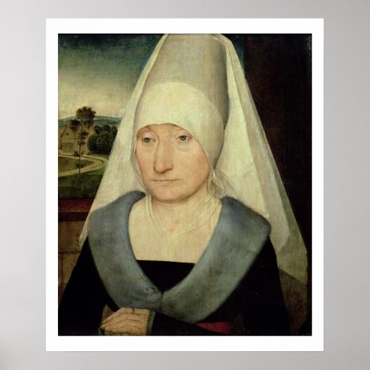 老婆のポートレート(油パネル) ポスター (正面)
