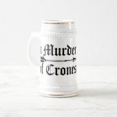 老婆のマグの殺害 ビールジョッキ (正面左)