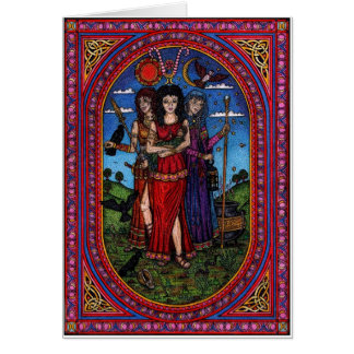 老婆、Morr'igan、IsisおよびHecateのRBへの女中