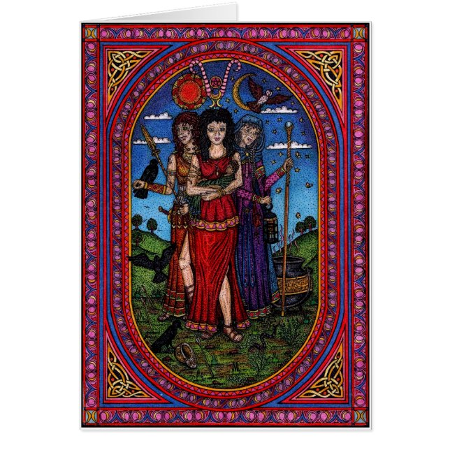 老婆、Morr'igan、IsisおよびHecateのRBへの女中 (正面)