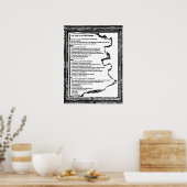 老婦人の道 ポスター (キッチン)