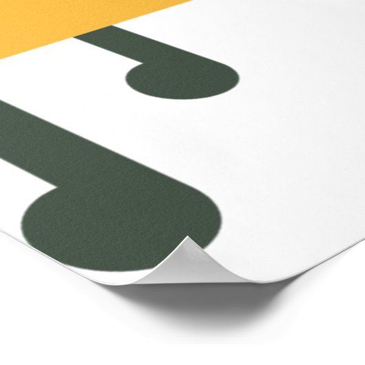 老婦人読の聖書 ポスター (角)