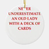 老婦人 オーナメント (正面)