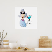 老婦人 ポスター (キッチン)