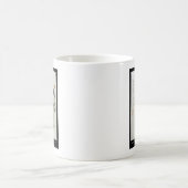 老子+偉大な愛/勇敢な引用ギフトTシャツなど コーヒーマグカップ (中央)