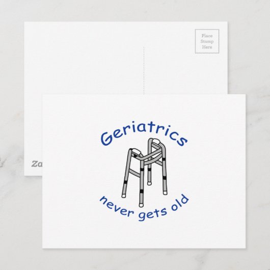 老年医学 ポストカード (正面/裏面)