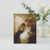 老年女人の時代 フランシスコ・ホセ・デ・ゴヤ ポストカード (スタンド正面)