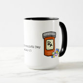 老年女性薬剤師MAG薬剤師日 マグカップ (正面右)