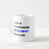 老年学者素晴らし コーヒーマグカップ (正面左)