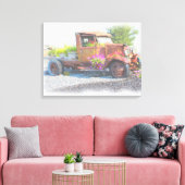 老後で実り多い キャンバスプリント (インサイチュ (リビング))