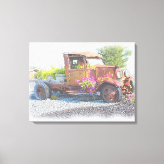 老後で実り多い キャンバスプリント (正面)