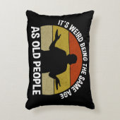 老後風変わりと同じ年だ アクセントクッション (正面(垂直))