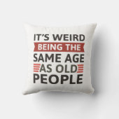 老後風変わりと同じ年だ クッション (裏面)