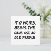 老後風変わりと同じ年だ 招待状 (スタンド正面)