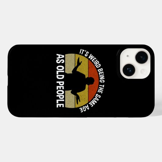 老後風変わりと同じ年だ Case-Mate iPhoneケース (裏面 (横))