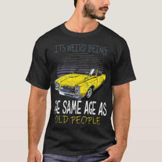 老後風変わりも同じ年だ Tシャツ