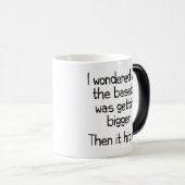 老後：偽歯、補聴器、眼鏡失った モーフィングマグカップ (正面右)