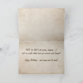 老最低! カード (内部)