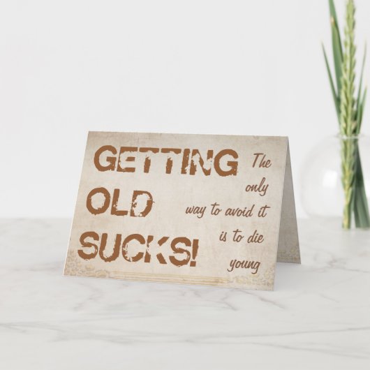 老最低! カード (正面)