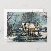 老木挽き工場はがき ポストカード (正面/裏面)