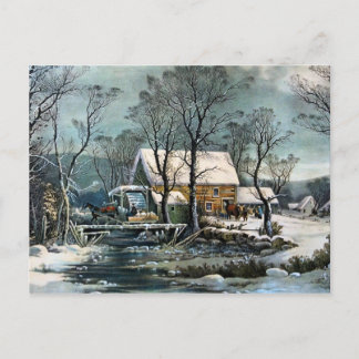 老木挽き工場はがき ポストカード