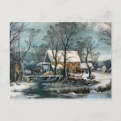 老木挽き工場はがき ポストカード (正面)