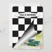 老朽化した車 招待状 (正面)