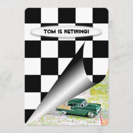 老朽化した車 招待状