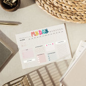 老朽化、介護、日々のプランナー ノートパッド