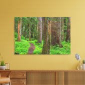 老林の風光明媚な キャンバスプリント (インサイチュ (リビング))