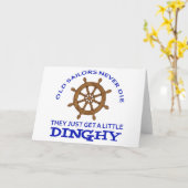 老水兵 カード (黄色い花)