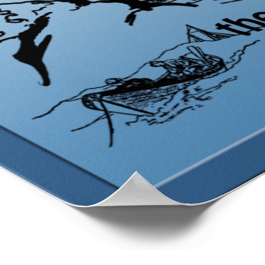 老水夫は決してポスターをおもしろい消さない ポスター (角)