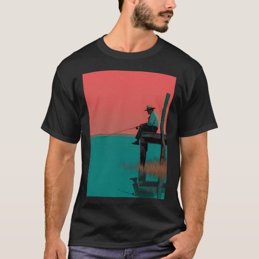 老漁師 Tシャツ (正面)
