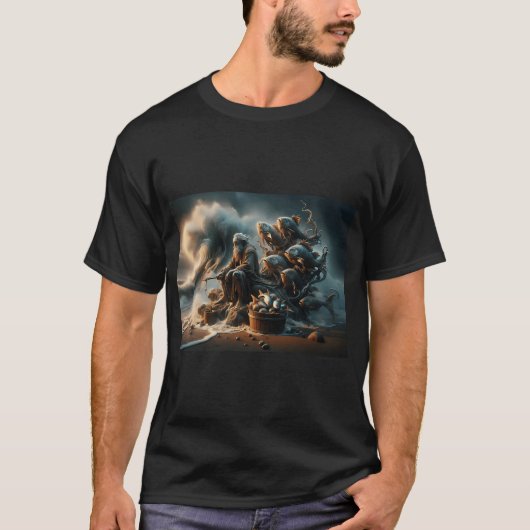老漁師 Tシャツ (正面)