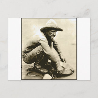 老炭鉱夫 ポストカード